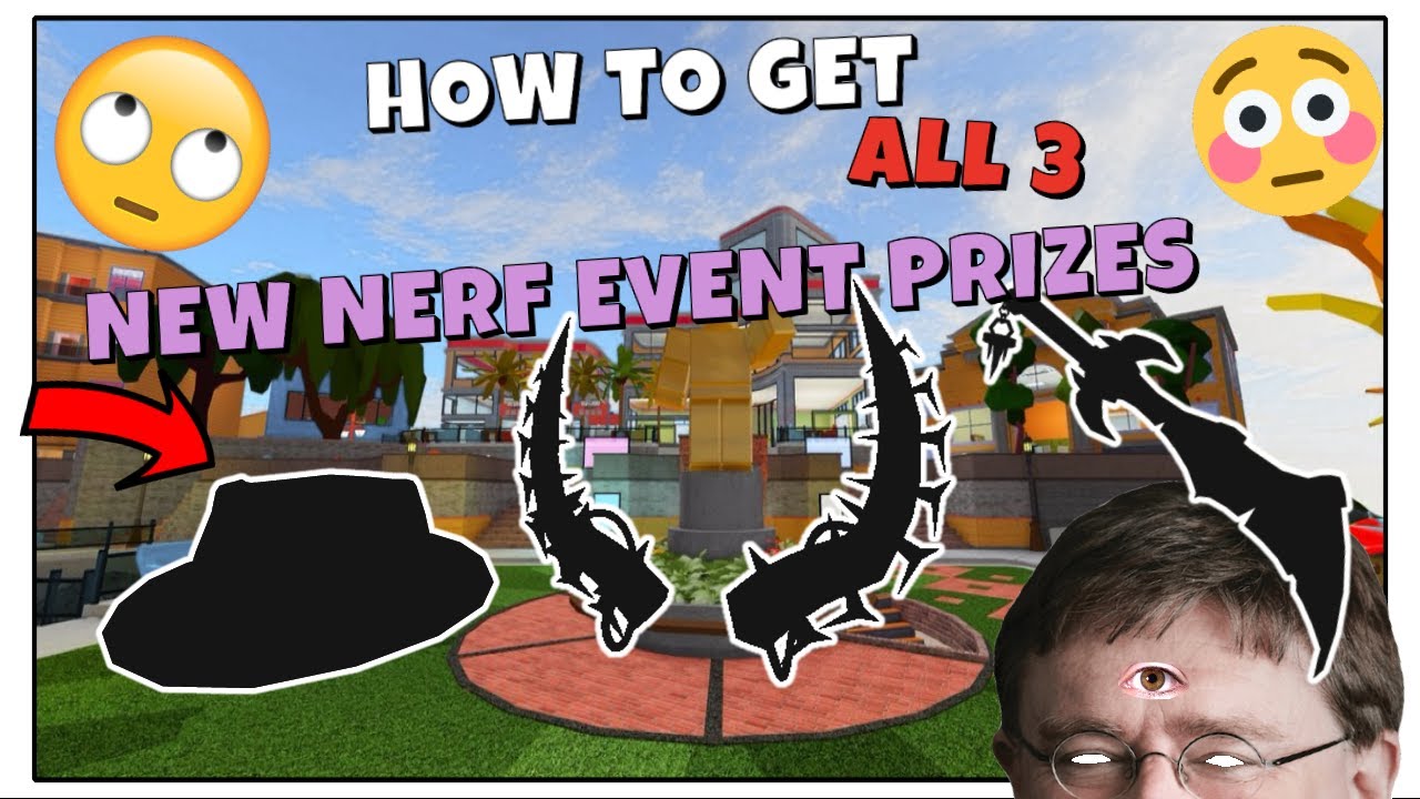 ROBLOX NERF EVENT: HOW TO GET EVEN MORE NERF ITEMS IN DA HOOD