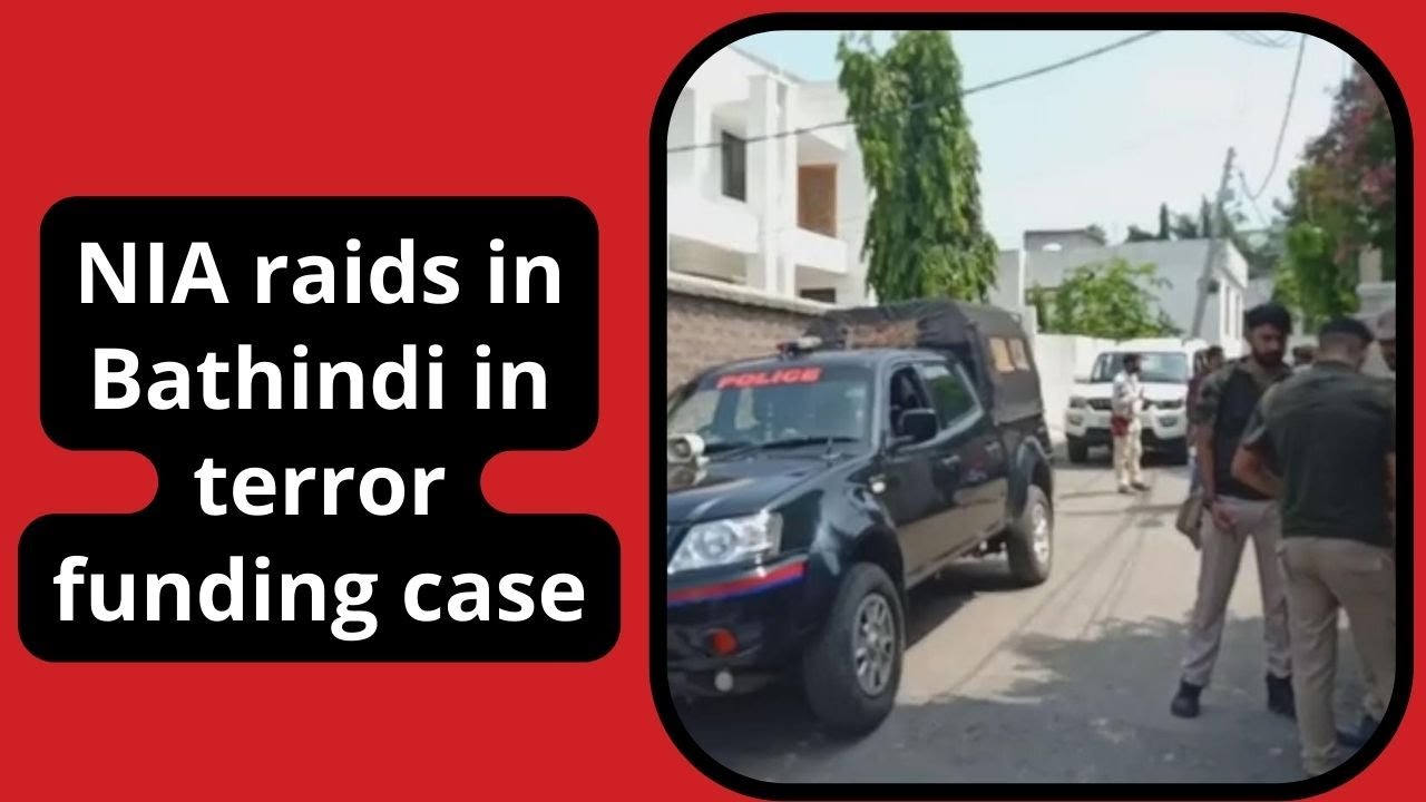 NIA raids in Bathindi in terror funding case | JK News Today