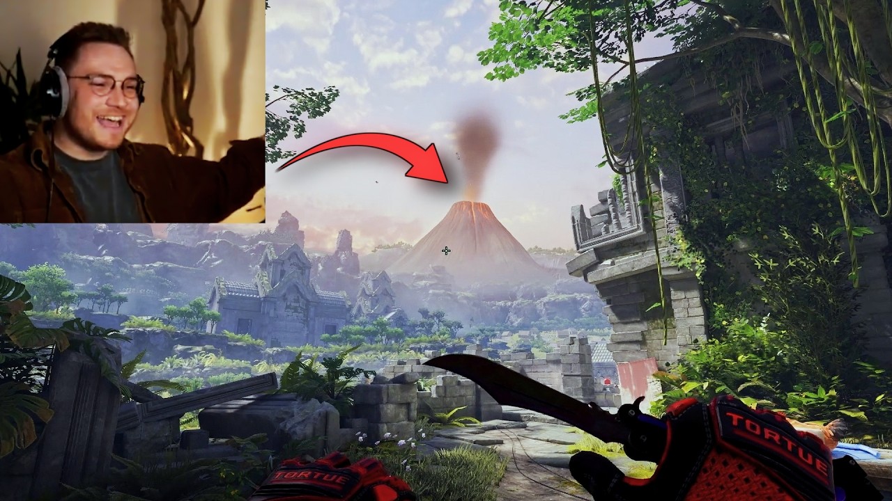 Пробую новую карту для CS2... (выглядит безумно)