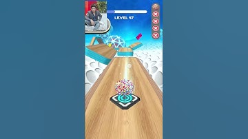 🎱Going Balls Super Speedrun Gameplay New Update 47🤑 #shorts #games 🎃#goingballs #viral #gaming😜