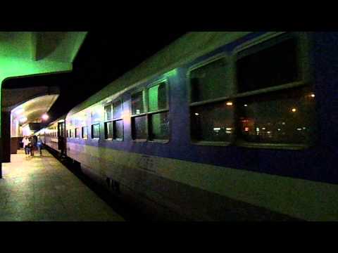 Tren de noapte in Gara Cluj Napoca