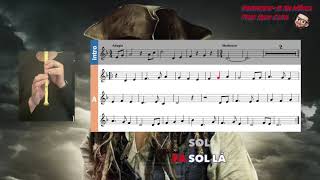 The Medallion Calls - Karaoke flauta de bisel (Doce)