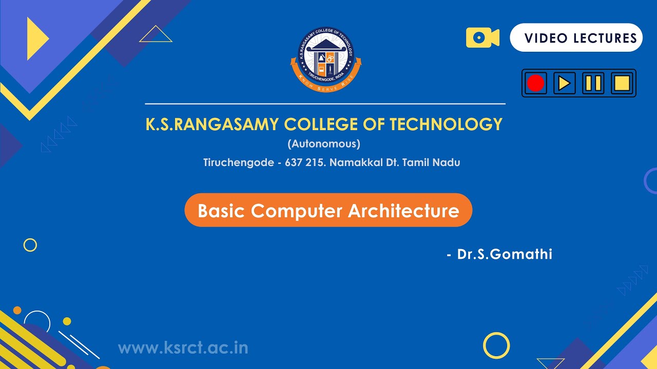 Basic Computer Architecture - YouTube