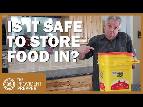 Repurposing Non-Food-Grade Buckets for Food Storage
