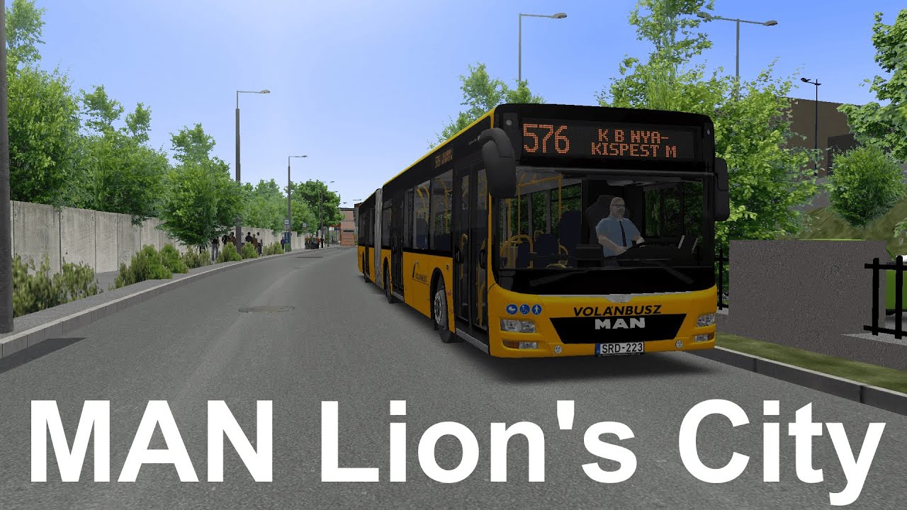 Omsi 2 - Délpest  576 - MAN Lion's City A23