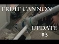 Potato Gun Fruit Cannon Update #3 electrolysis fuel chamber