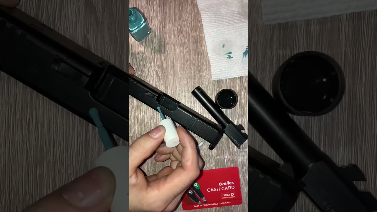 Paint My EDC Like A 3 Year Old 440 Glock Shorts