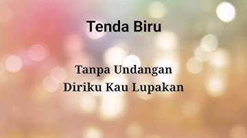 Lagu lawas|| Desy Ratnasari - Tenda Biru with lirik