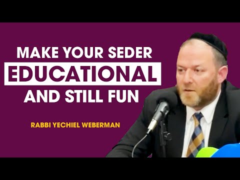 Pre-Pesach Series – Props and Materials – Rabbi Yechiel Weberman