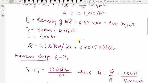 Fluid mechanics : - (Flow of viscous fluid through circular pipe; Solving problem) - 132.