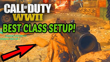 COD WW2 BEST CLASS SETUP!!! | How To Improve Your KD Ratio On Call Of Duty WWII EASY!
