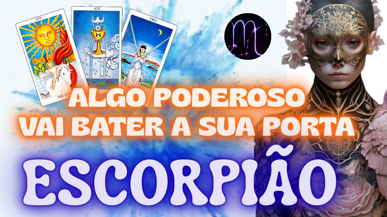 ESCORPIÃO ♏SENTA AGORA! O DESTINO VAI TE SURPREENDER COM ESSA PESSOA! JUSTIÇA DIVINA EM PLENA AÇÃO 