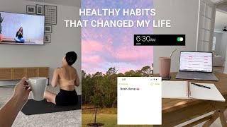 Healthy Habits That Changed My Life | holistic and sustainable habits and tips!