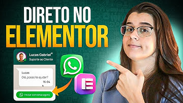 💬 Botão de WhatsApp direto no Elementor