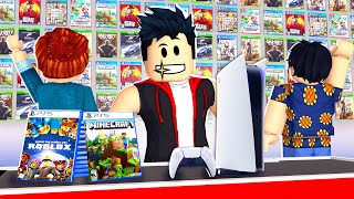 JE CRÉE MA BOUTIQUE DE JEUX VIDÉOS ! Gamestore Tycoon Roblox