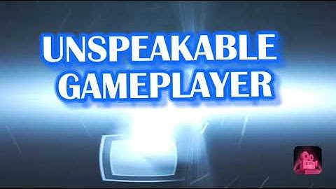 Unspeakable intro video