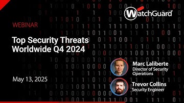 Top Security Threats Worldwide Q4 2024