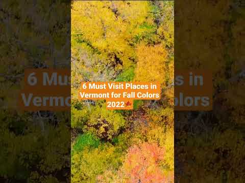 6 Must visit places in Vermont for fall foliage 2022