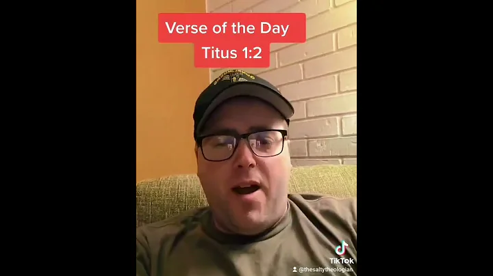 verse of the day Titus 1:2