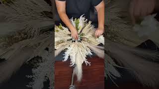 How to make the pampas floral #shorts #diy #howto #tutorial screenshot 4