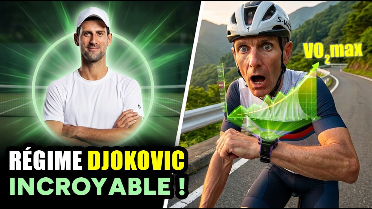 50 ЛЕТ: Я перенял диету Джоковича. Результаты пугающие! 🚴‍♂️🇫🇷