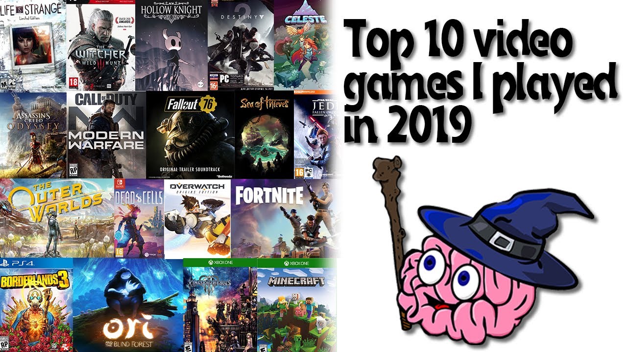 Top 10 Video Games I played in 2019