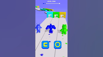 Blob Shifter 3D Level-2504 best cool game ever #shorts #funny #gaming