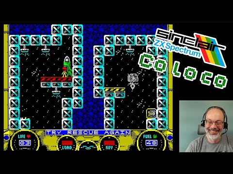 ZX Spectrum Game Play, Coloco - YouTube