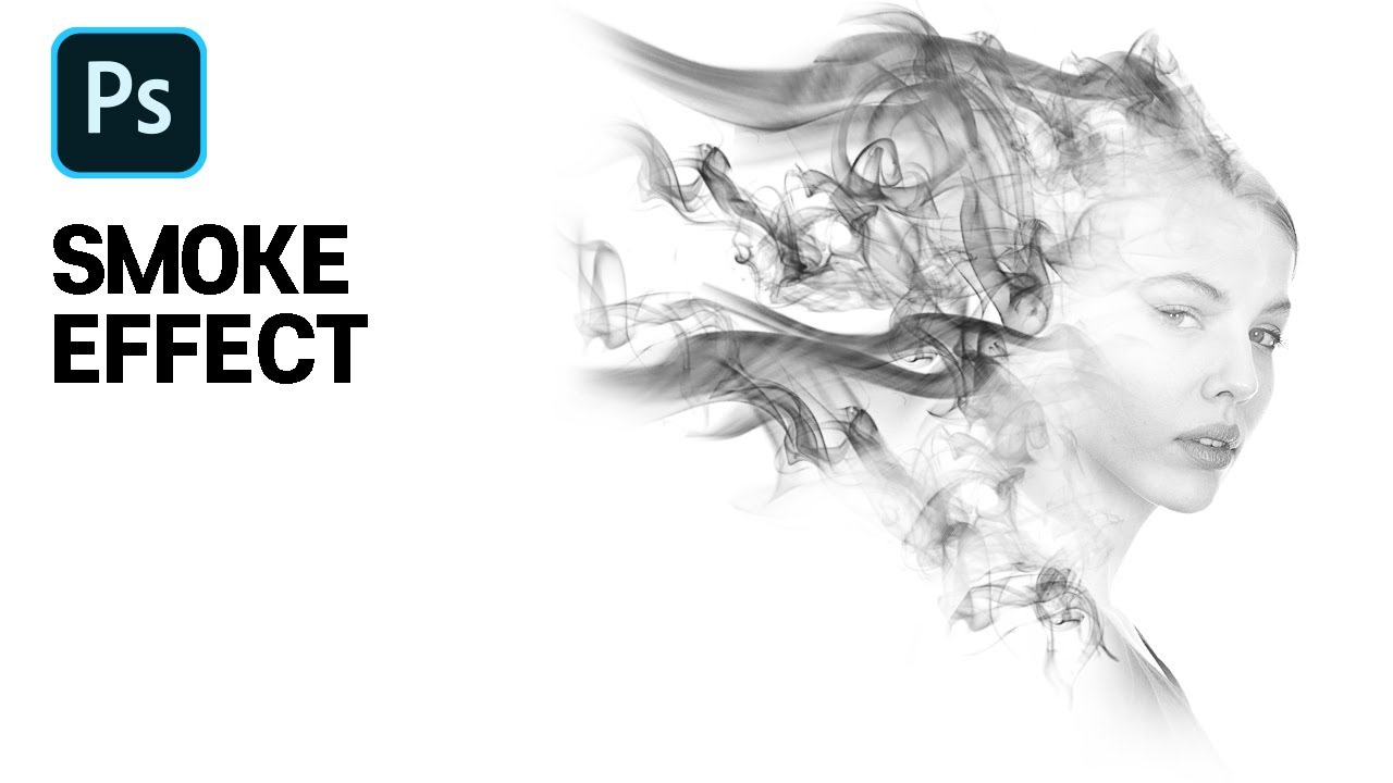 Photoshop: How to apply a smoke effect using a brush(브러쉬를 사용하여 스모크, 연기 이펙트를 적용하는 방법)