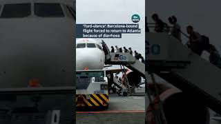 ‘Turd-ulence’: Barcelona-bound flight forced to return to Atlanta because of diarrhoea ITVnews