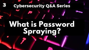 What is Password Spraying? #interview #cybersecurity