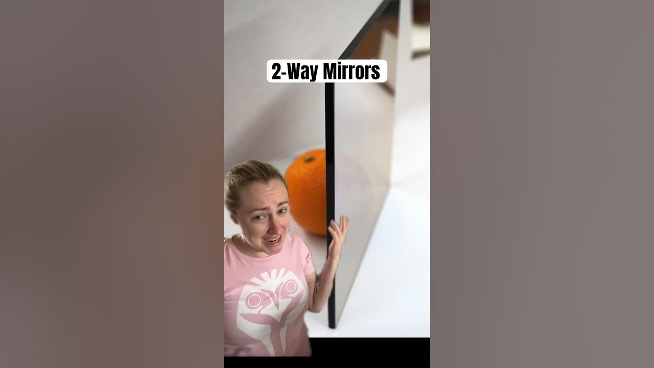 How do 2-way (transparent) mirrors work? #science 