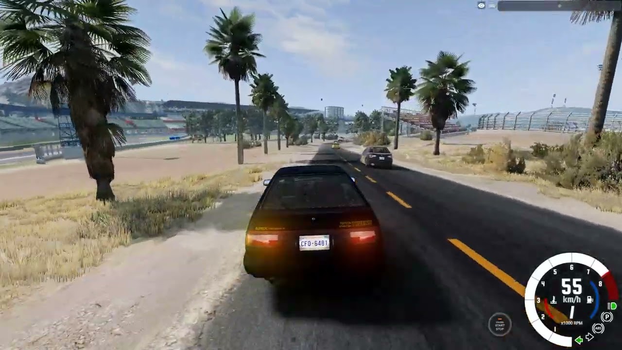 TOYOTA with a Steering Wheel | BeamNG.drive