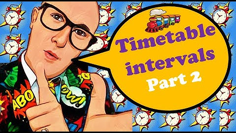 Timetable Interval Part 2 - Maths - Word Problems