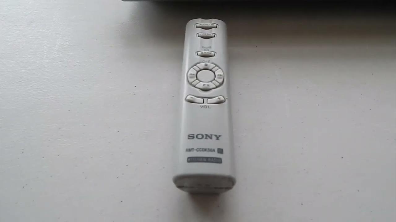 Sony ICFCDK50 Under AM/FM Radio CD Player w/ Remote YouTube