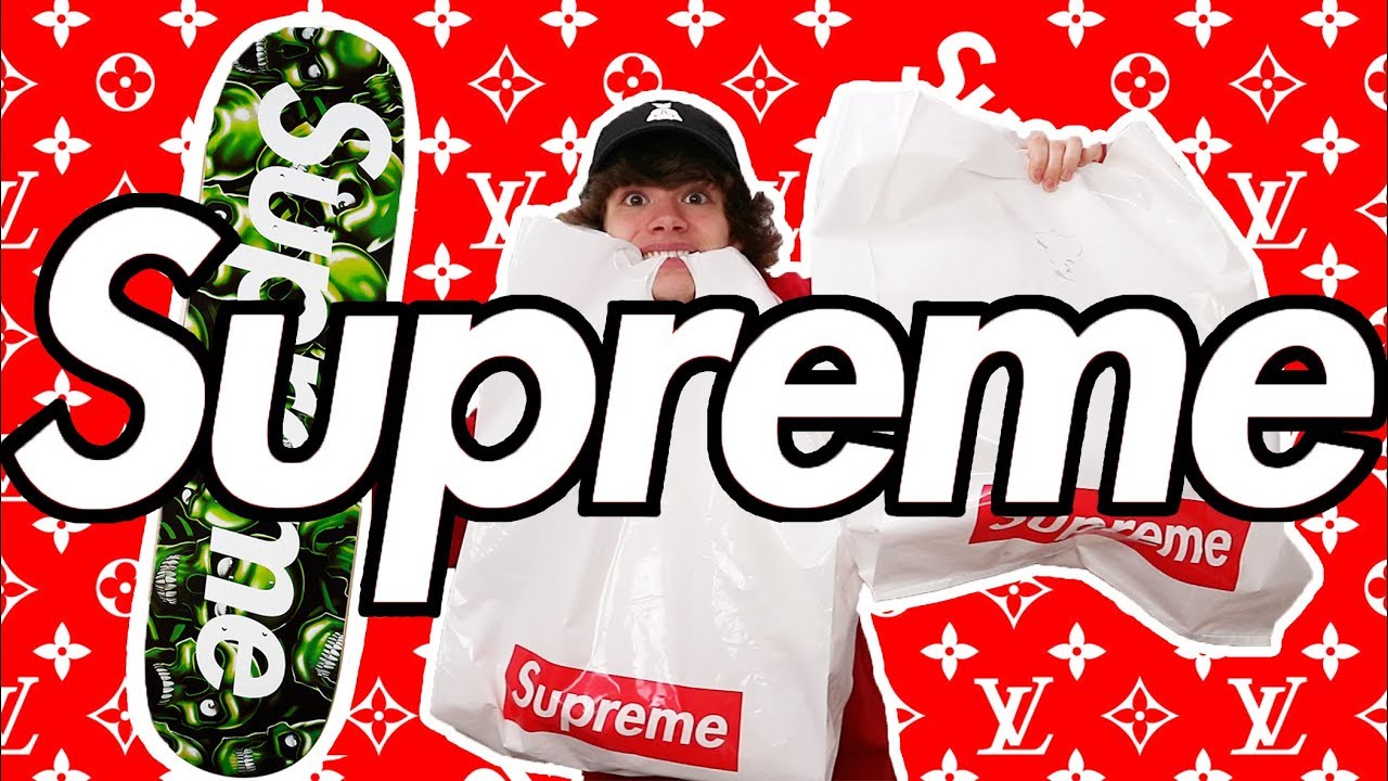 MY ENTIRE SUPREME COLLECTION! Crazy! Insane! - YouTube