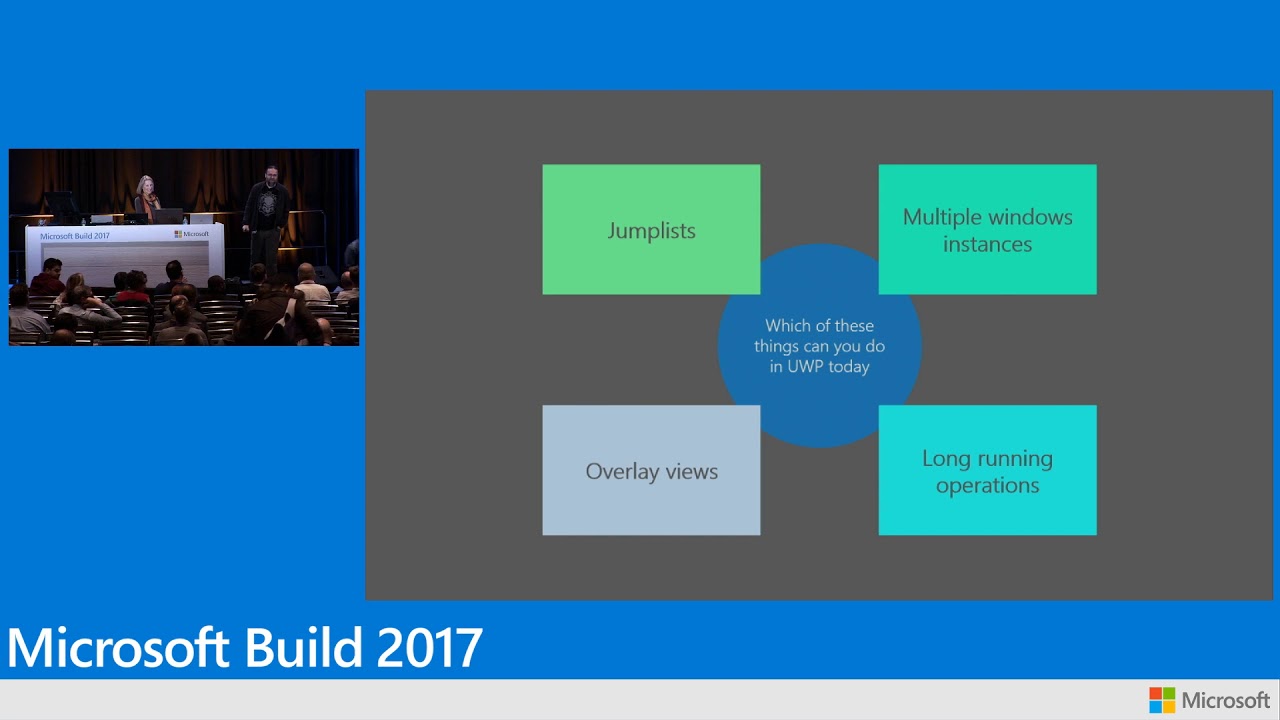 Build 2017 Tip, tricks, and secrets Building a great UWP app for PC ...