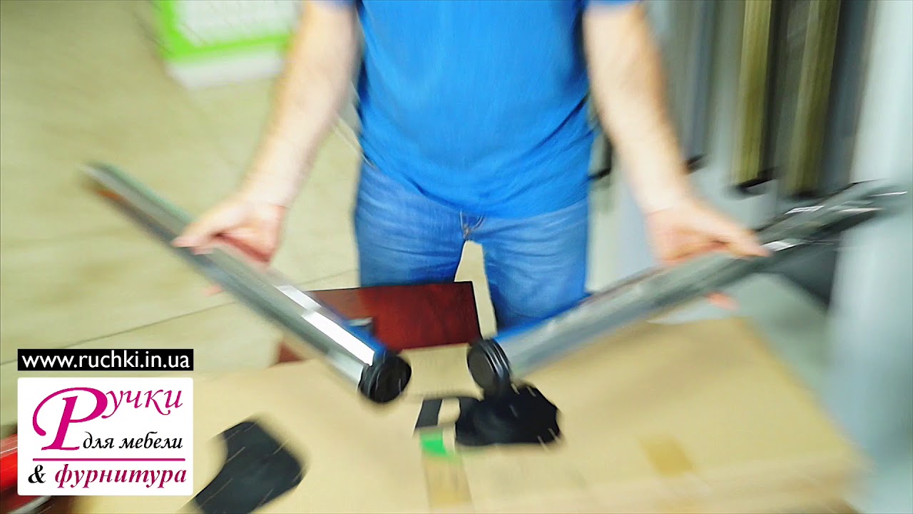 Сравнение ножек (опоры) для стола Standart и Lux. Мебельная фурнитура  ruchki.in.ua - YouTube