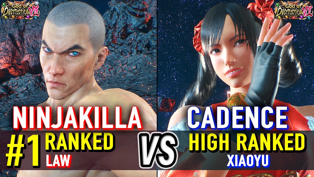 T8 🔥 NINJAKILLA (#1 Ranked Law) vs CADENCE (Xiaoyu) 🔥 Tekken 8