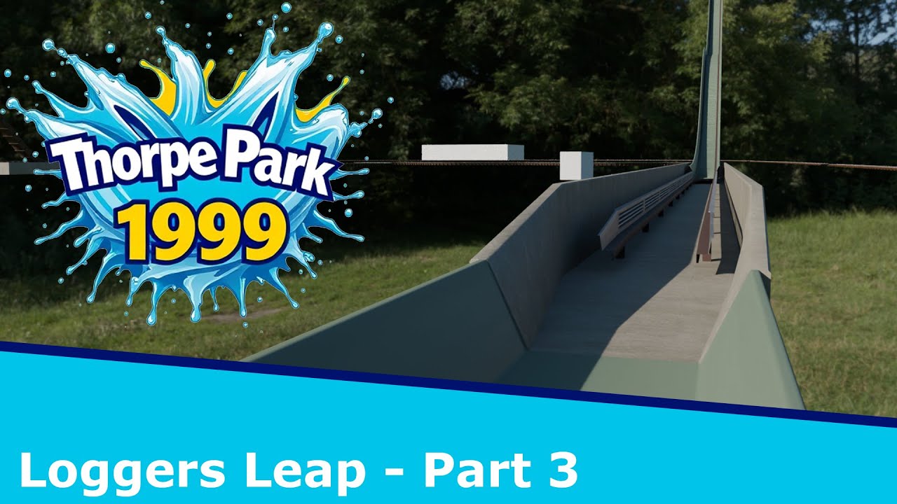 Thorpe Park 1999: Loggers Leap Part 3 | Unreal Engine Recreation
