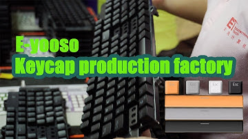 Production process of mechanical keyboard keycaps！