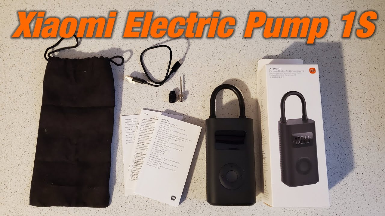 Xiaomi Portable Electric Air Pump 1S - Unboxing and Mini Review