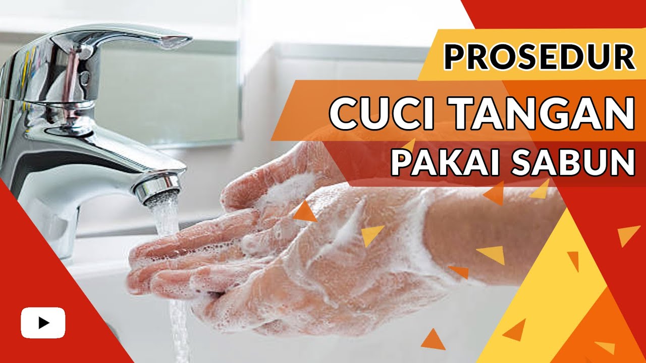 Poster Cuci Tangan 6 Langkah Pakai Sabun - Pahami, Ini 6 ...