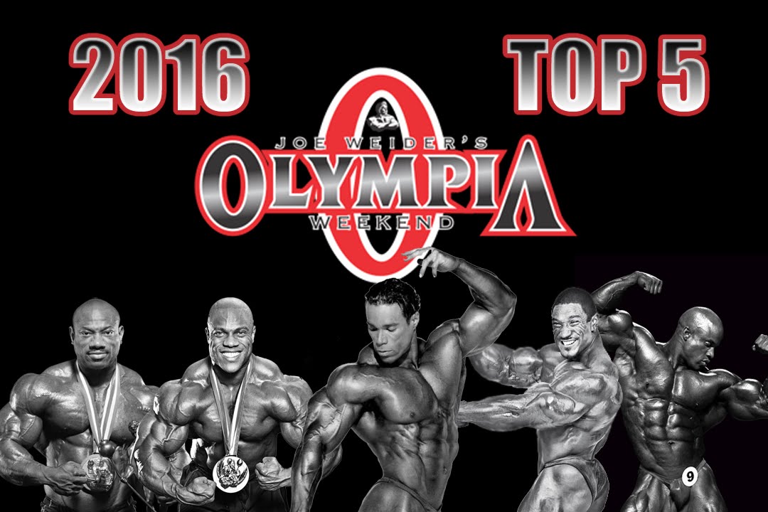 2016 Mr Olympia Top 5 - YouTube