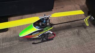 Blade Nano S3 BRUSHLESS (HH BL Kit For Nano CPX) Indoor Flight - Tail Rotor Hit The Wall.  Red Mode.