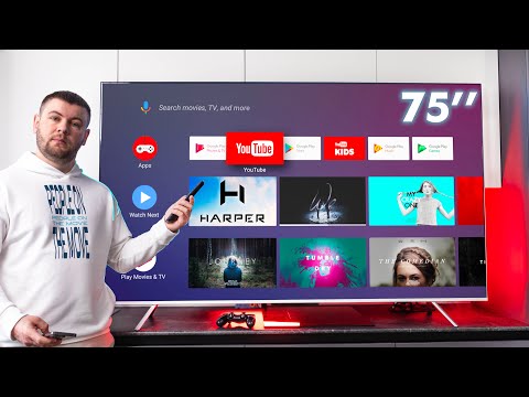 👍НЕДОРОГОЙ ОГРОМНЫЙ ТЕЛЕВИЗОР 75 ДЮЙМОВ 2024! Harper 75U770TS 4K ANDROID TV