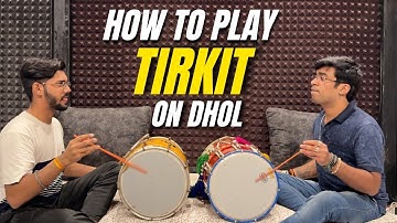 Tirkit Technique You Need to Know for Dhol | Janny Dholi