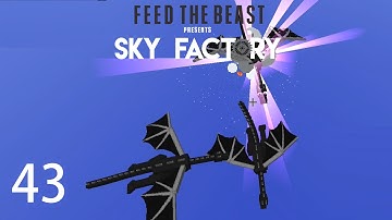Sky Factory 3 w/ xB - RFTOOLS DRAGON DIMENSION [E43] (Minecraft Modded Sky Block)