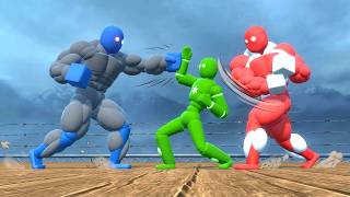 Royal Rumble Of Strongest NPC vs Dynamic AI on Frozen Water Which Will Reign Supreme screenshot 3