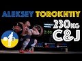 Aleksey Torokhtiy (105) - 230kg Clean and Jerk Slow Motion